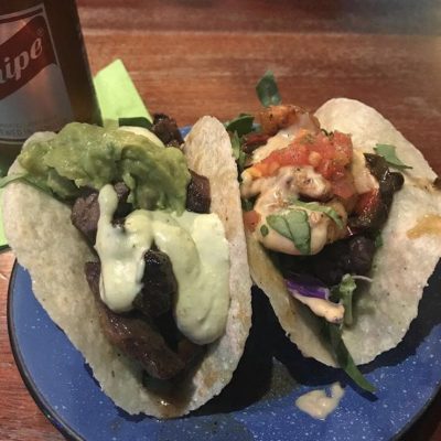 beefandchicken Beef and chicken tacos, The Rum House
